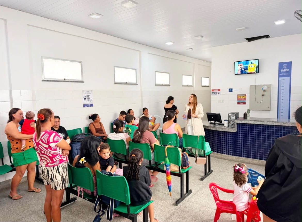 Pinhão promove roda de conversa sobre hepatites e prevenção
