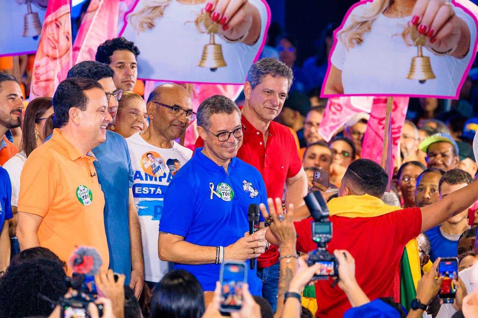 Multidão de 15 mil pessoas lota convenção que confirma reeleição de Fábio Mitidieri
