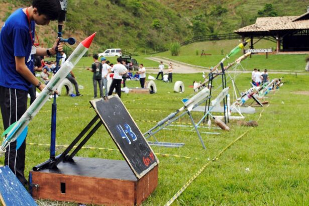 Alunos da Obafog inauguram Jornada de Foguetes 2026 em Barra do Piraí