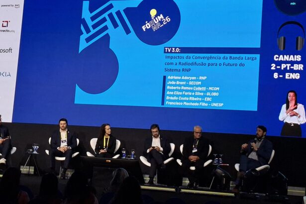 EBC impulsiona TV 3.0 e apresenta Plataforma Comum no Fórum RNP