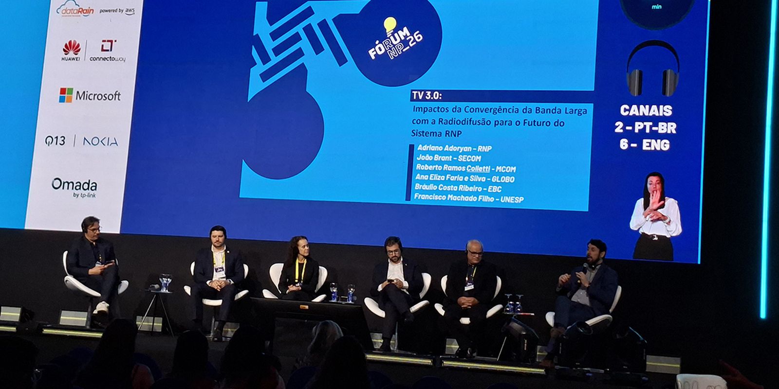 EBC impulsiona TV 3.0 e apresenta Plataforma Comum no Fórum RNP