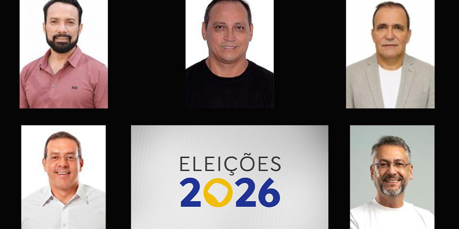 Cinco candidatos disputam governo do Amapá; eleição será em outubro