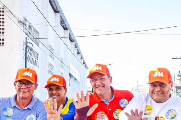 Carreata em apoio a Cláudio Mitidieri percorre as ruas de Salgado