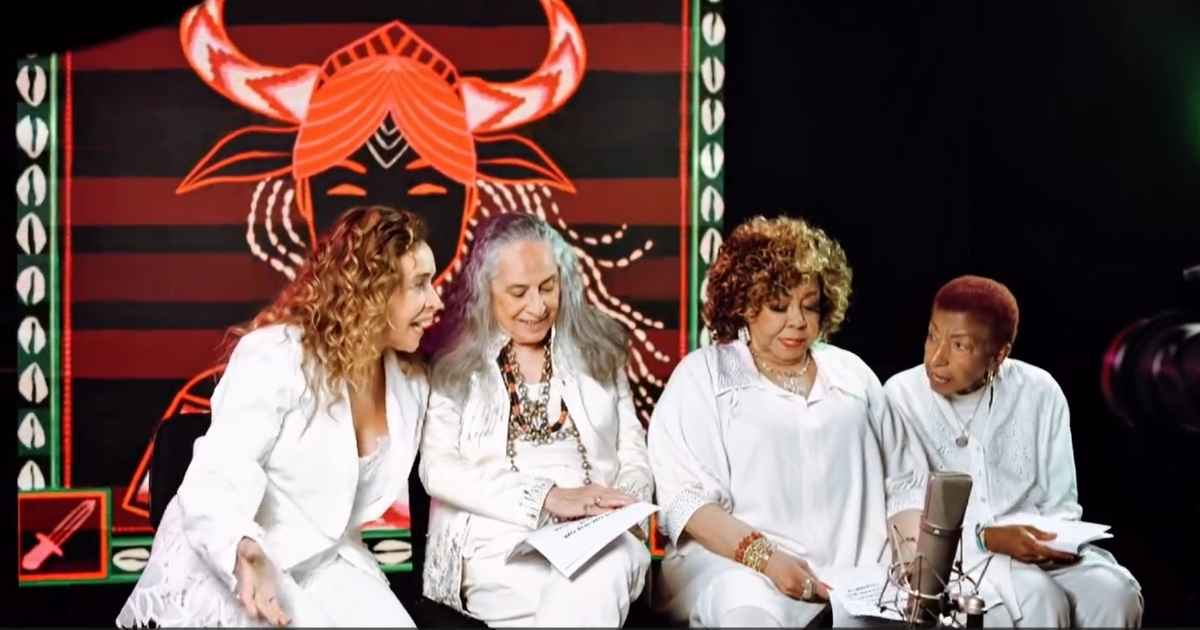 Divas brasileiras unem vozes e gravam samba-enredo da Mangueira