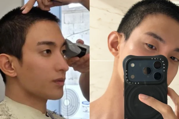 DK, do SEVENTEEN, se alista e emociona fãs em despedida