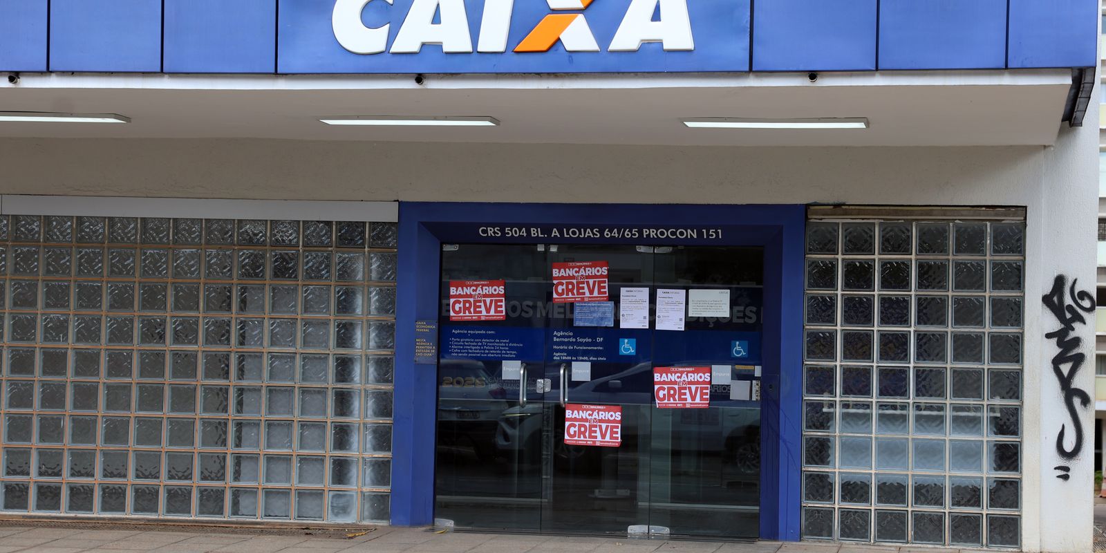 Empregados da Caixa seguem em greve após rejeição de proposta do banco