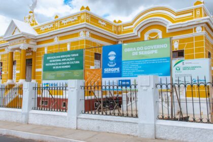 Creche-escola Maria Francisca de Jesus, a Maria Chiquinha, construída pelo programa Ameei em Lagarto