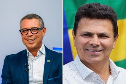 Governador Fábio Mitidieri e o candidato Valmir de Francisquinho