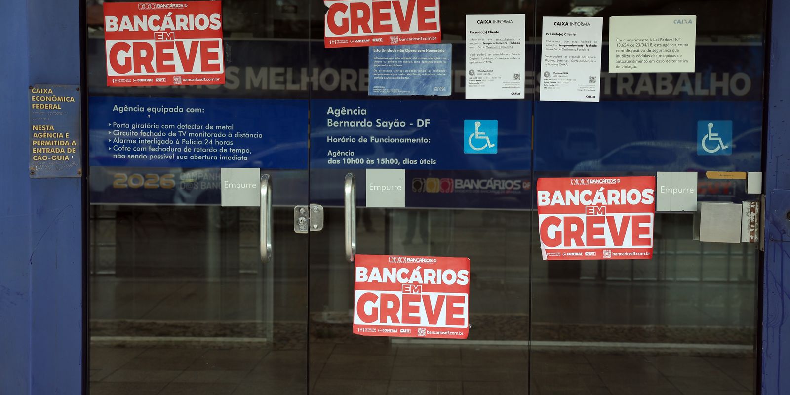 Greve da Caixa prossegue após recusa à proposta; foco é o Saúde Caixa