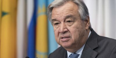 Guterres pede união global contra guerras, desigualdade, clima e IA