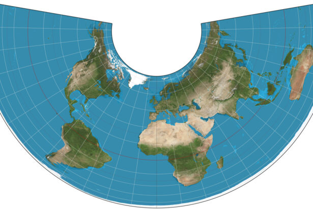 IBGE libera mapas globais com projeção Equal Earth a partir de 7/9