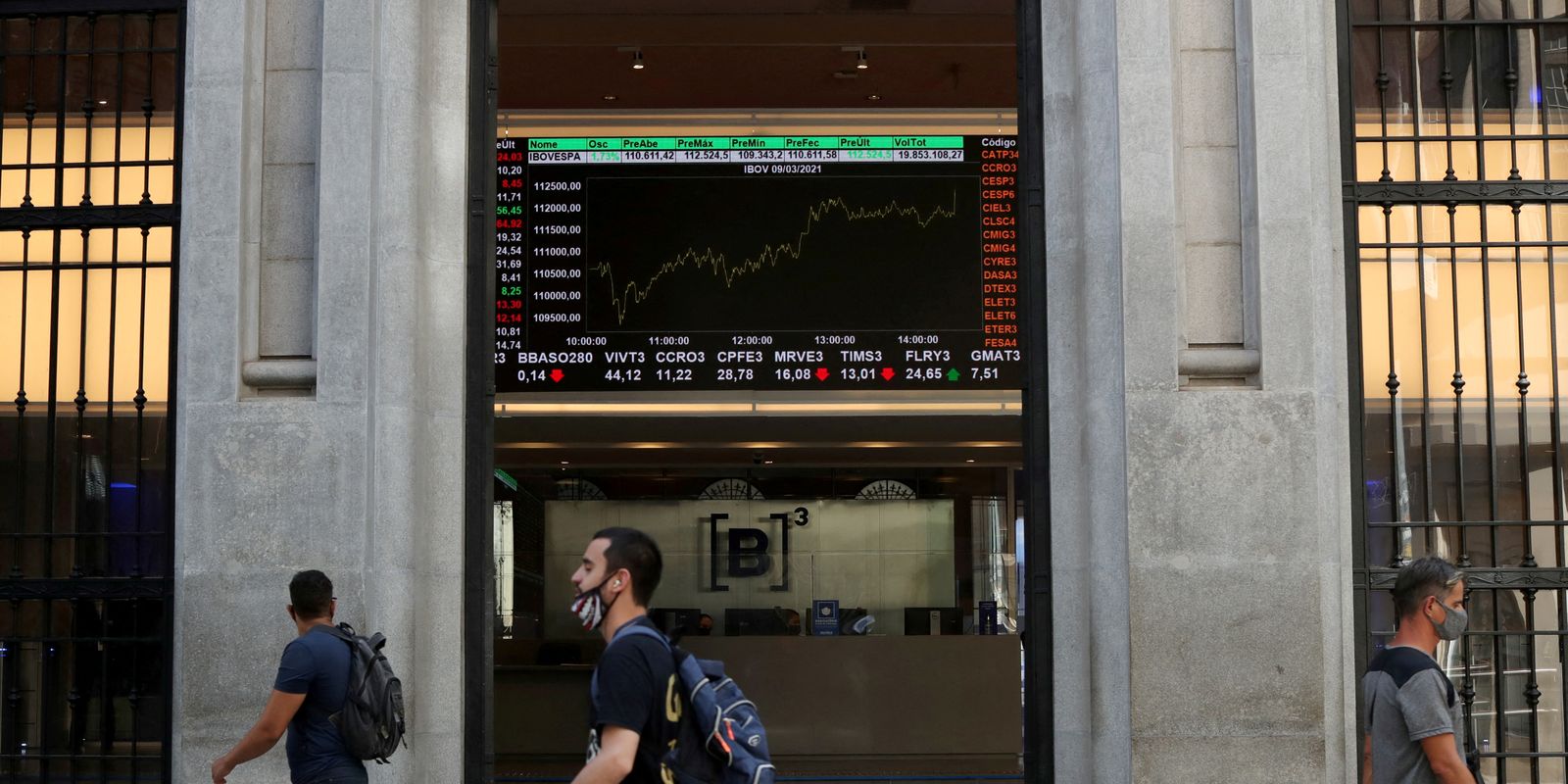 Ibovespa sobe 1,3% e atinge pico não visto desde maio