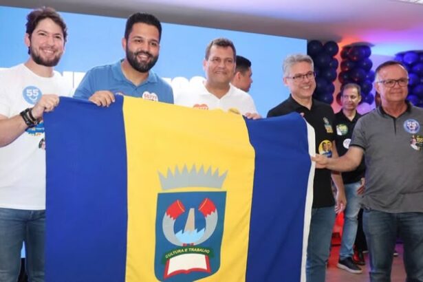 Deputado estadual Jorginho Araujo no encontro do vereador Kaique Freire, em Estância