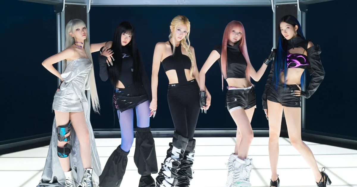 LE SSERAFIM emplaca 'Made My Night' na Bubbling Under Hot 100 dos EUA
