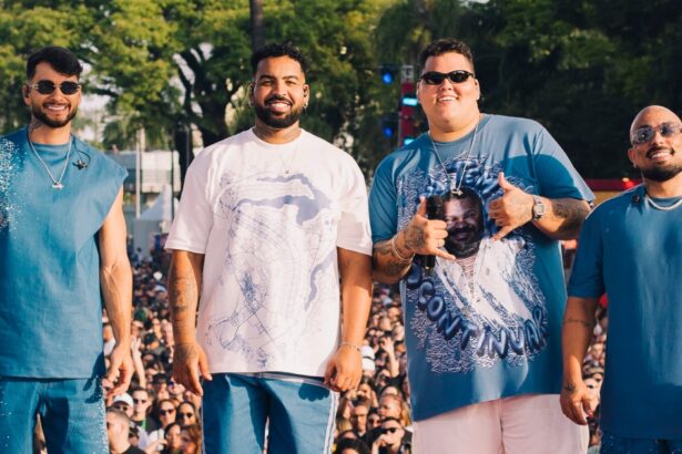 Menos é Mais grava DVD 'TRILHA' dia 14/11 no gramado do Mané Garrincha