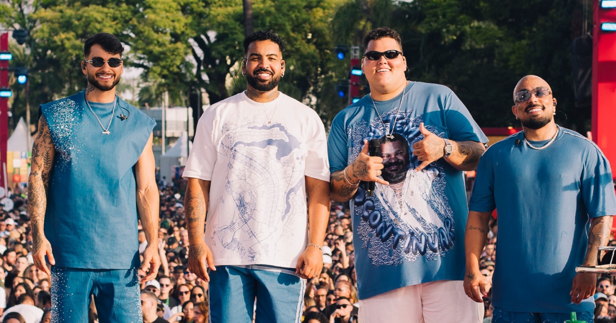 Menos é Mais grava DVD 'TRILHA' dia 14/11 no gramado do Mané Garrincha