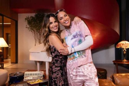 Michele Andrade recebe Wanessa Camargo em casa e revisita hits em xote