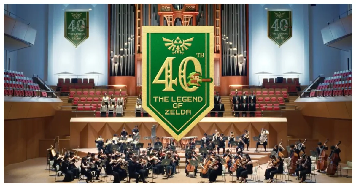 Nintendo anuncia turnê orquestral mundial de Zelda em 2027