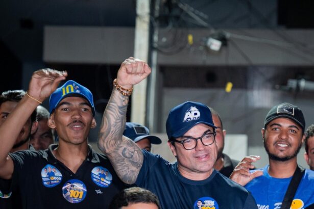 O delegado André David, candidato ao Senado por Sergipe pelo Republicanos