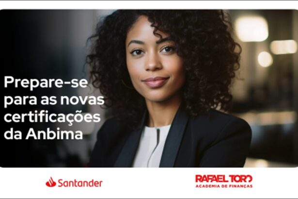 Programa Certificações Financeiras 2026 do Santander prepara profissionais para certificações da Anbima