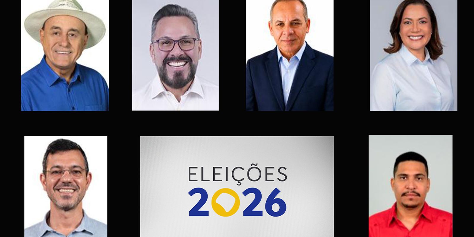 Seis candidatos disputam o governo do Acre em 2026