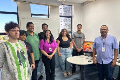 Estudantes do curso de Desenvolvimento de Jogos do Senac Sergipe apresentam o jogo Nekobakoban