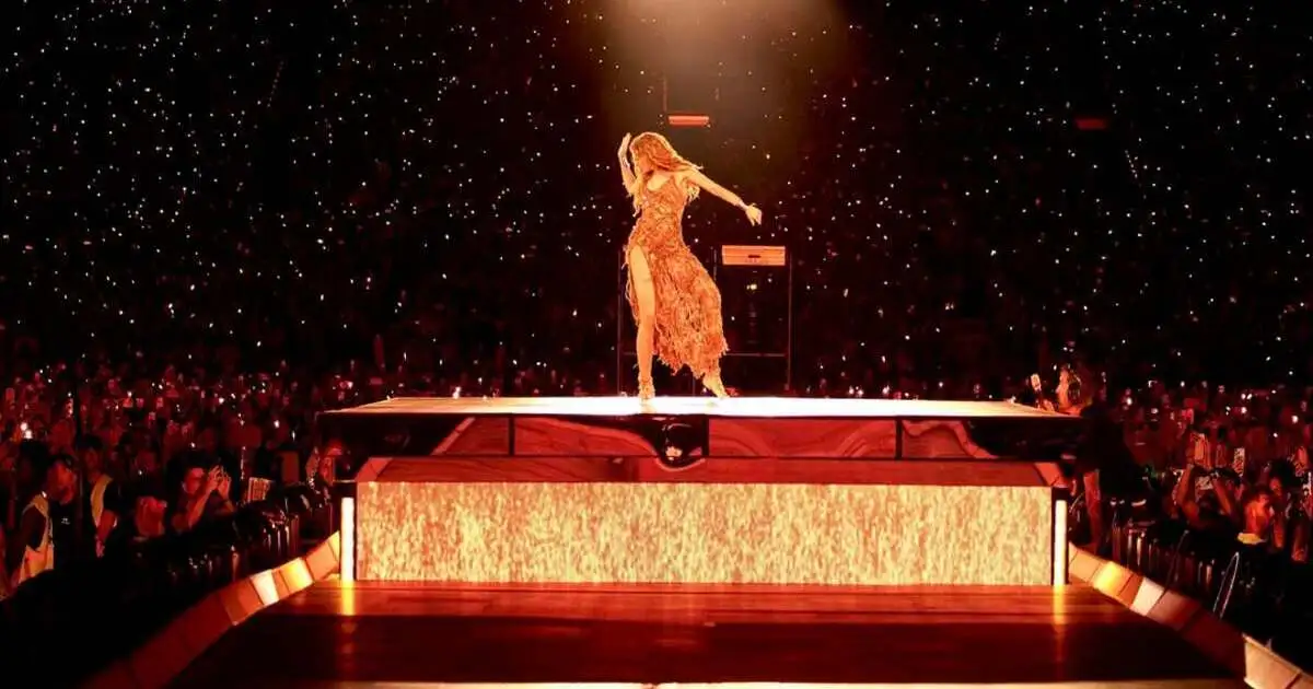 Shakira reúne 55 mil na estreia de residência de 12 shows em Madri
