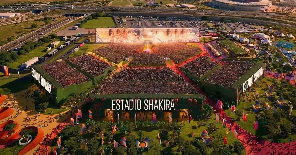 Shakira transforma Madri com Macondo Park para temporada de 12 shows