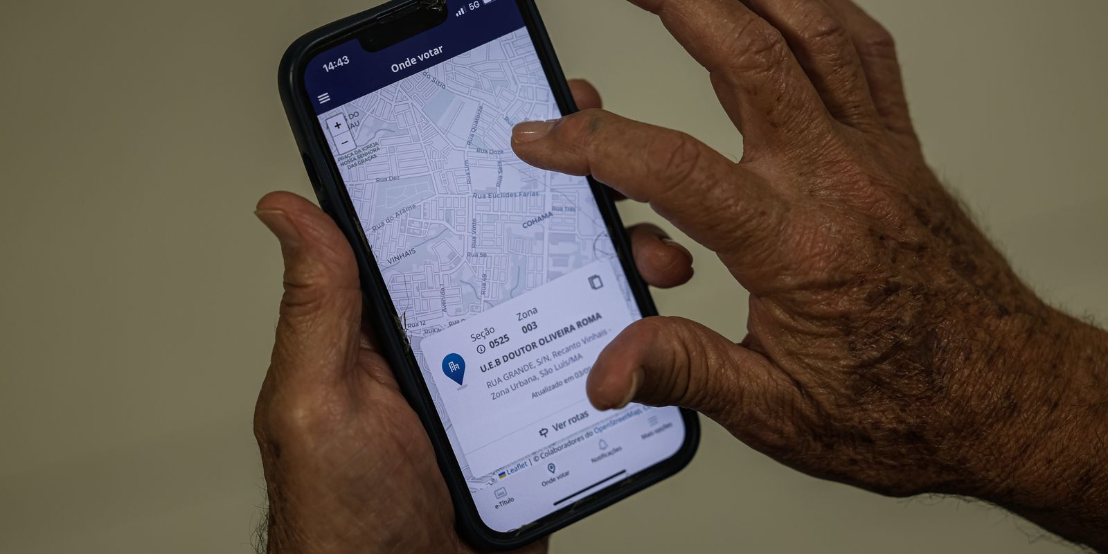 TSE envia alertas pelo e-Título sobre local de votação e desinformação