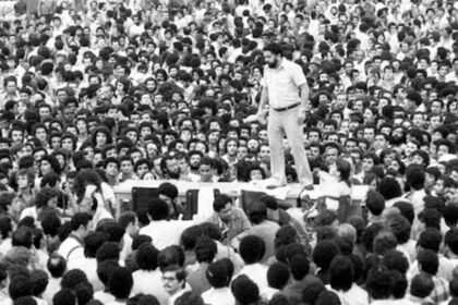 O presidente Luiz Inácio Lula da Silva, candidato à reeleição